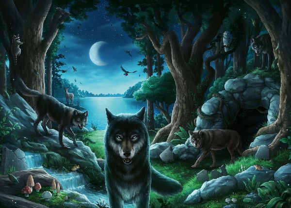 Exit 7: Das Wolfsrudel - Puzzle 759 Teile