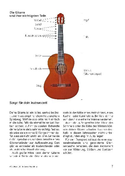 Kids Lagerfeuer-Gitarre. Band 1
