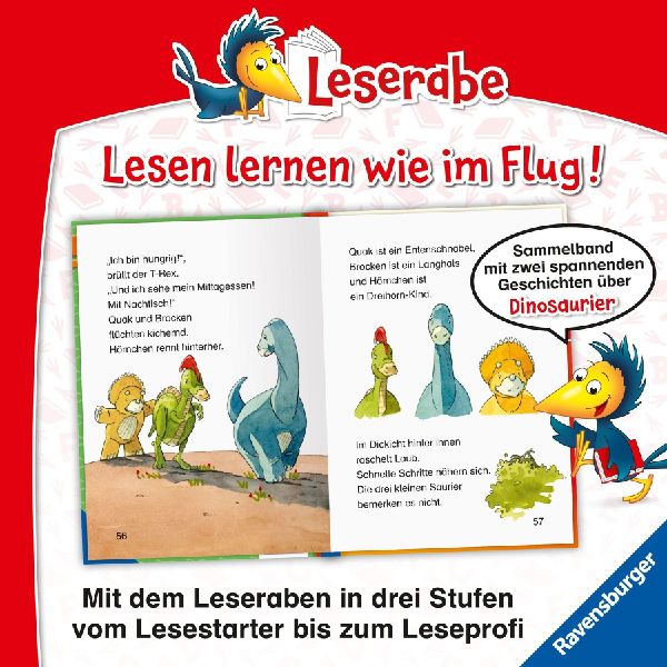 Dinoabenteuer für Erstleser - Leserabe 1. Klasse - Erstlesebuch für Kinder ab 6 Jahren