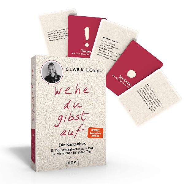 Wehe du gibst auf