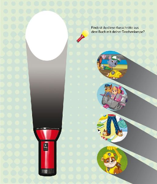 PAW Patrol Mein Taschenlampenbuch ab 4 Jahren