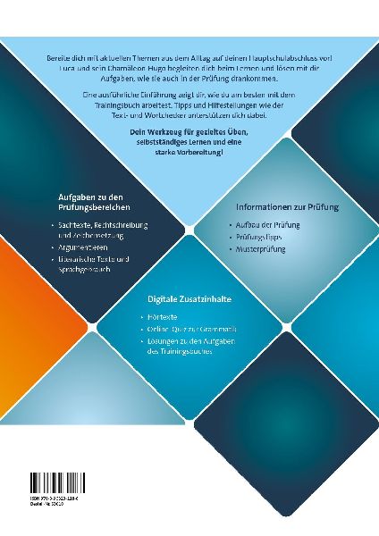 Sicher zum Hauptschulabschluss Deutsch Baden-Württemberg 2026 und 2027 - Trainingsbuch