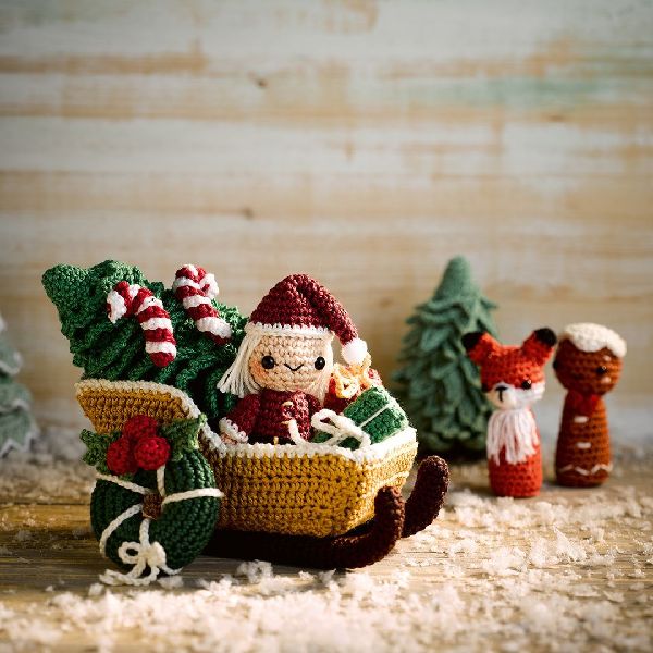 Mein gehäkeltes Weihnachtsdorf - Adventskalenderbuch