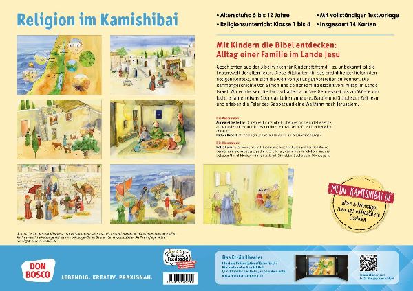Wie lebten die Menschen zur Zeit Jesu? Kamishibai Bildkartenset