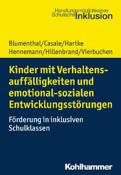 Kinder mit Verhaltensauffälligkeiten und emotional sozialen E...