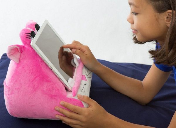 Bookmonster Katze | Lesekissen für Bücher und Tablets | Buchständer | Tablethalter | Lesehillfe | Deutsche Ausgabe