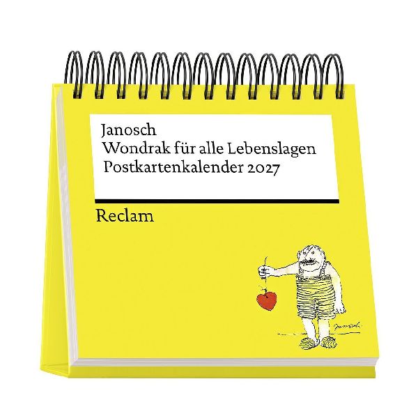 Wondrak für alle Lebenslagen. Postkartenkalender 2027