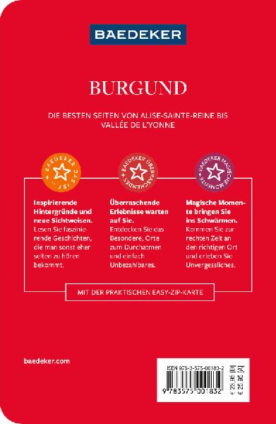 Baedeker Reiseführer Burgund