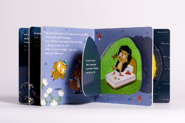 Der kleine Hase Upsala - Ich bin noch gar nicht müde - Ein Gute-Nacht-Klappenbuch