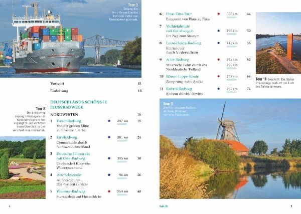 Deutschlands schönste Flussradwege
