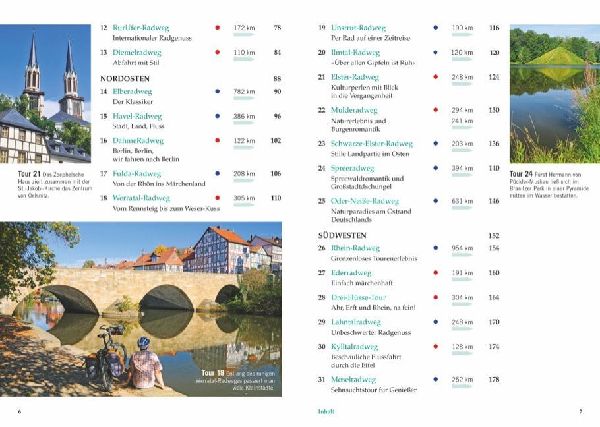 Deutschlands schönste Flussradwege