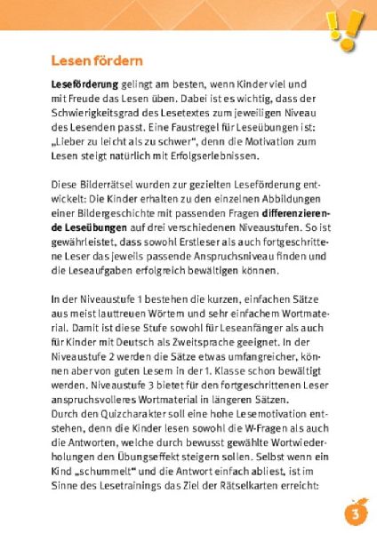 Lesen üben mit Bilderrätseln zum Froschkönig. 34 Bildkarten zur Leseförderung