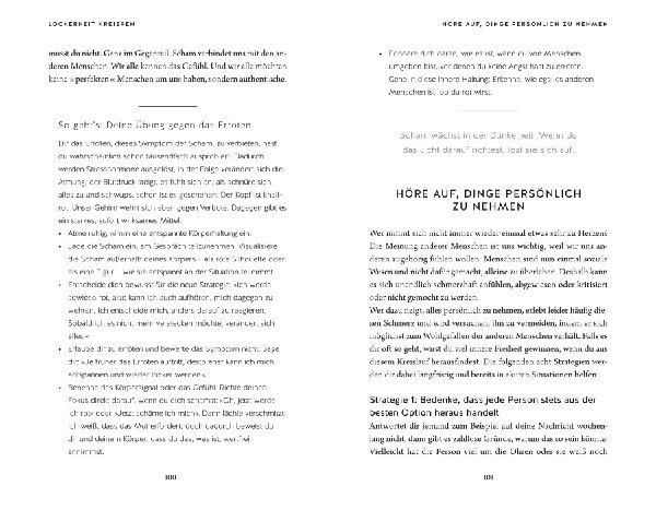 Die anderen denken bestimmt, dass ich voll (komisch) okay bin