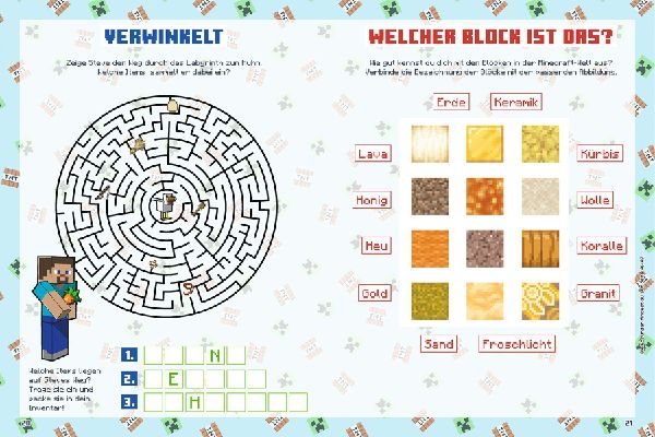Minecraft: Mein großer Rätselspaß