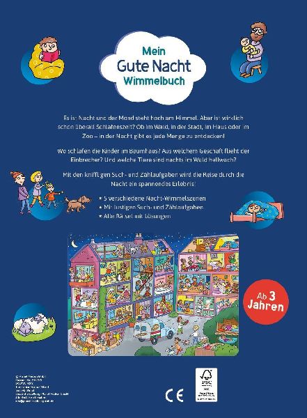 Mein Gute Nacht-Wimmelbuch