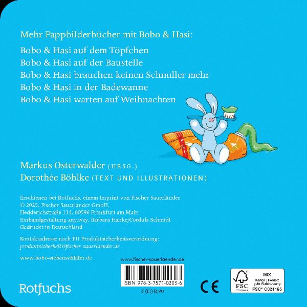 Bobo & Hasi putzen Zähne