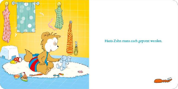 Bobo & Hasi putzen Zähne