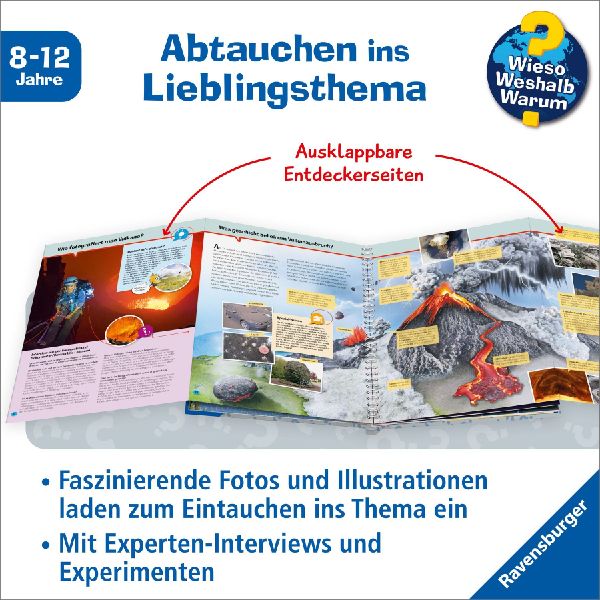 Wieso? Weshalb? Warum? ProfiWissen: Vulkane (Band 25)