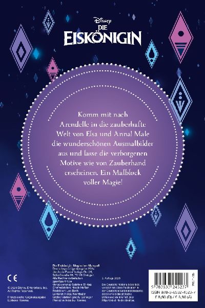 Disney Die Eiskönigin: Magischer Malspaß: Entdecke verborgene Motive!