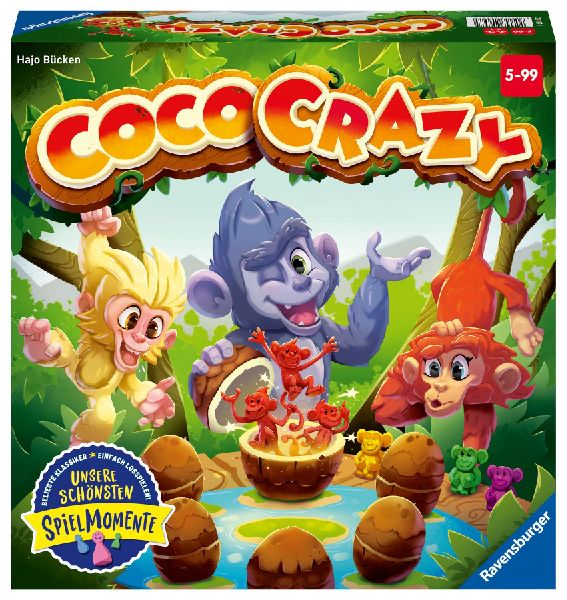 Ravensburger® 20897 Coco Crazy - Merkspiel für 2 - 8 Spieler...