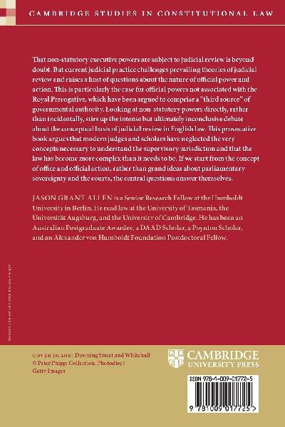 Non-Statutory Executive Powers and Judicial Review