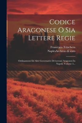 Codice Aragonese O Sia Lettere Regie: Ordinamenti Ed Altri Gov...