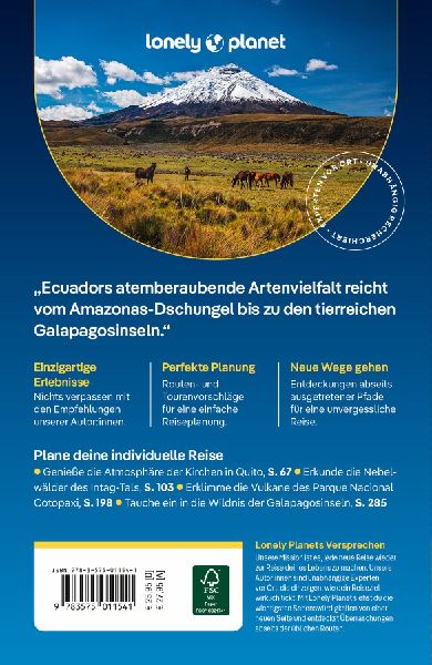 LONELY PLANET Reiseführer Ecuador & Galápagosinseln