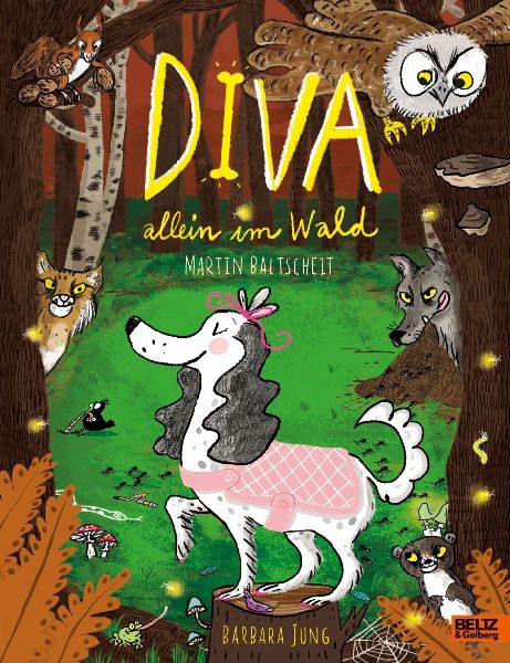 DIVA allein im Wald
