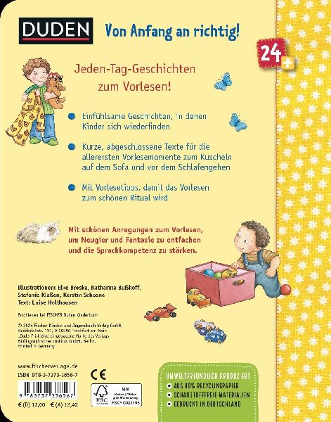 Duden 24+: Unsere schönste Geschichtenzeit. Kuschel, Schauen, Vorlesen!