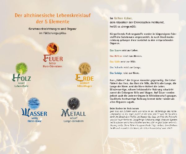 Mit der 5-Elemente-Ernährung zur Wohlfühlfigur
