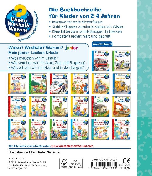 Wieso? Weshalb? Warum? Sonderband - Mein junior-Lexikon: Urlaub
