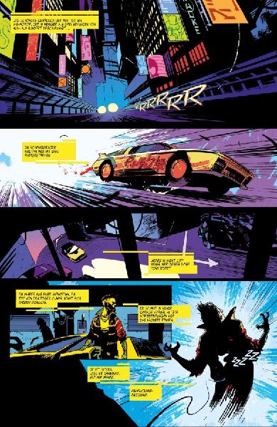 Cyberpunk 2077 Comics: Kickdown