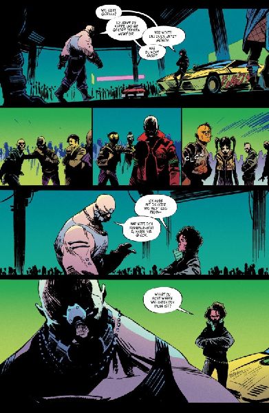 Cyberpunk 2077 Comics: Kickdown