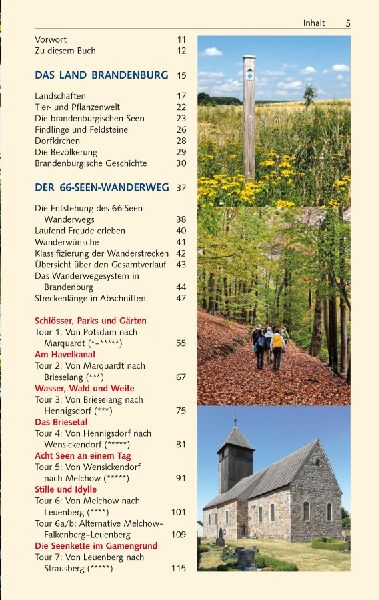 TRESCHER Reiseführer 66-Seen-Wanderung