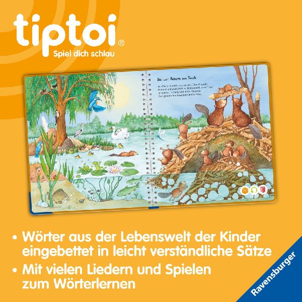 tiptoi® Mein Wörter-Bilderbuch Tiere