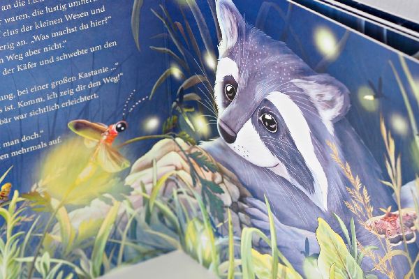 Schlaf gut, kleiner Waschbär - ein Bilderbuch für Kinder ab 2 Jahren