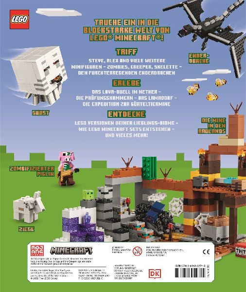 LEGO® Minecraft® Das große Lexikon der Figuren, Kreaturen und Biome
