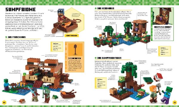 LEGO® Minecraft® Das große Lexikon der Figuren, Kreaturen und Biome