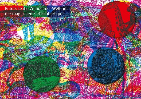 Magische Welten. Entdecke verborgene Lebensräume mit der Zauberlupe!