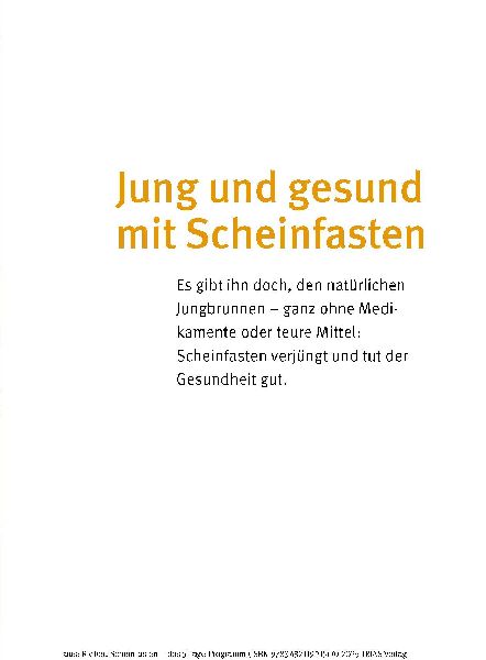 Scheinfasten - das 5-Tage-Programm