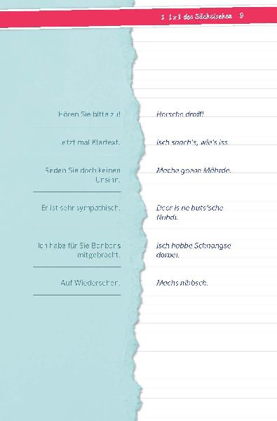 Langenscheidt So geht Mundart Sächsisch