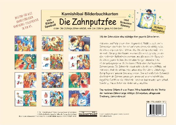 Kamishibai-Bilderbuchkarten 'Die Zahnputzfee'