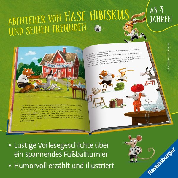 Hase Hibiskus und die Fußball-Waldmeisterschaft