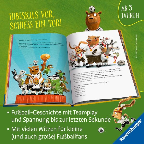 Hase Hibiskus und die Fußball-Waldmeisterschaft