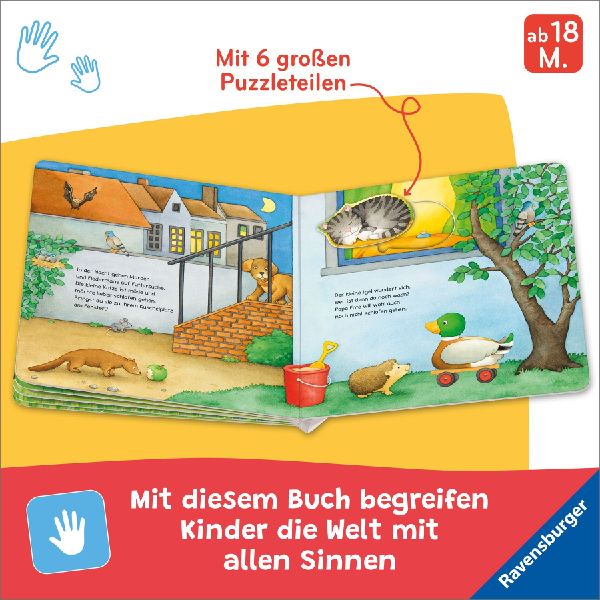 Mein liebstes Puzzle-Spielbuch - Tiere