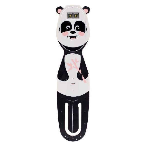 Flexilight Pals RC (Panda) - wiederaufladbares Leselicht - 2 in 1 Leselampe & Lesezeichen - LED Leselicht - Geschenk für Leser, Buchliebhaber - Deutsche Ausgabe
