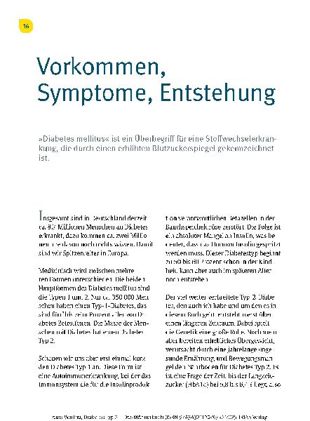 Diabetes Typ 2 - Das Männerbuch