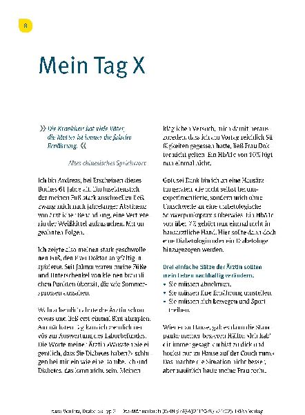 Diabetes Typ 2 - Das Männerbuch
