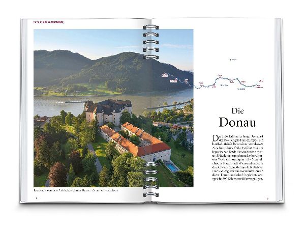 KOMPASS Radreiseführer Donauradweg Österreich
