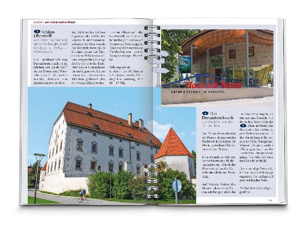 KOMPASS Radreiseführer Donauradweg Österreich